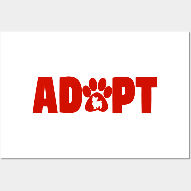 Adopt a Dog Wall Art by GRADA